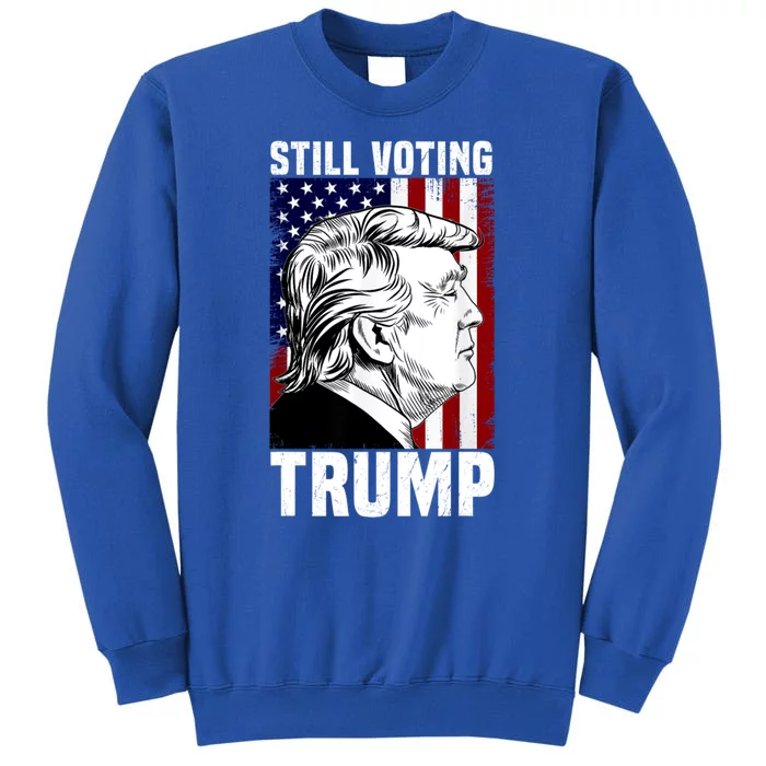 Dont Care Still Voting Trump Patriotic American Flag Sweatshirt