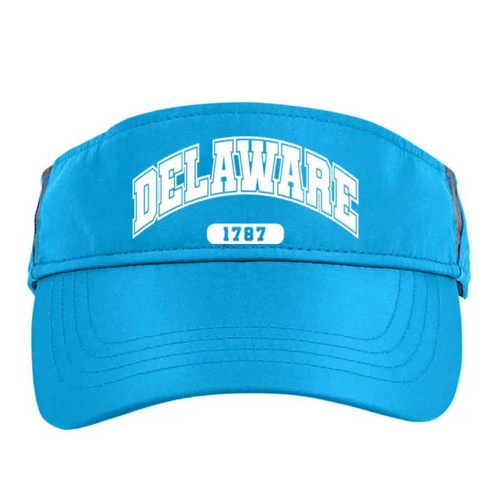 Delaware Collegiate Style 1787 Adult Drive Performance Visor