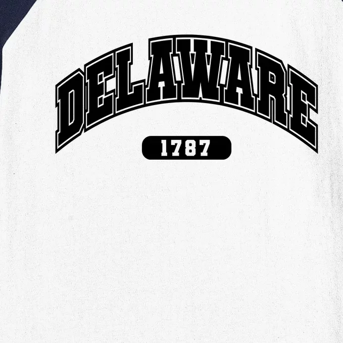 Delaware Collegiate Style 1787 Baseball Sleeve Shirt