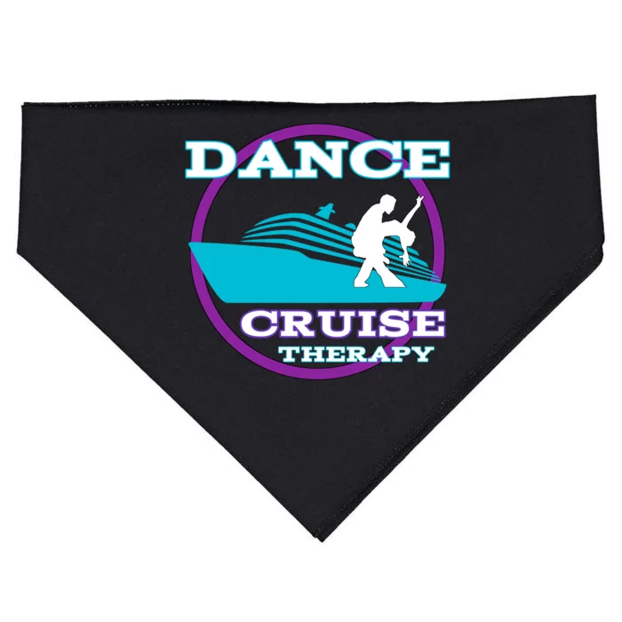 Dance Cruise Therapy Ship Cute Gift USA-Made Doggie Bandana