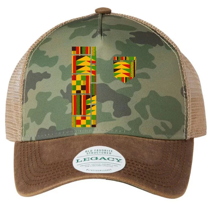 Dashiki Costume Traditional African Kente Legacy Tie Dye Trucker Hat