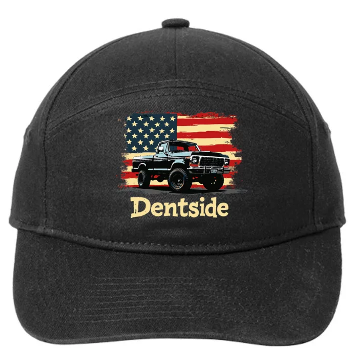 Dentside Classic Truck Dentside Lifted 7-Panel Snapback Hat