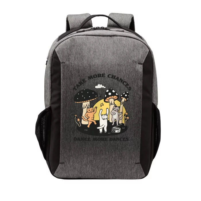 Dancing Cats Take More Chances Dance More Dances Kitty Vector Backpack