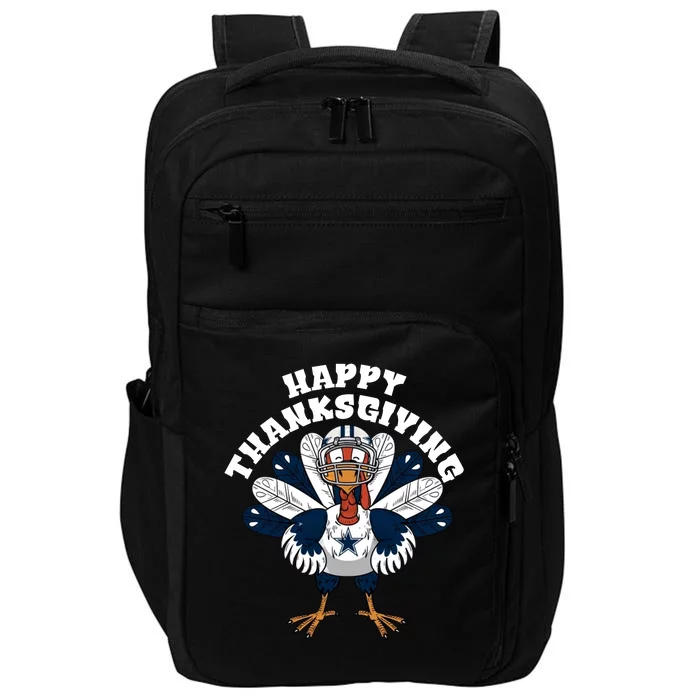 Dallas Cowboys Turkey Happy Thanksgiving Impact Tech Backpack