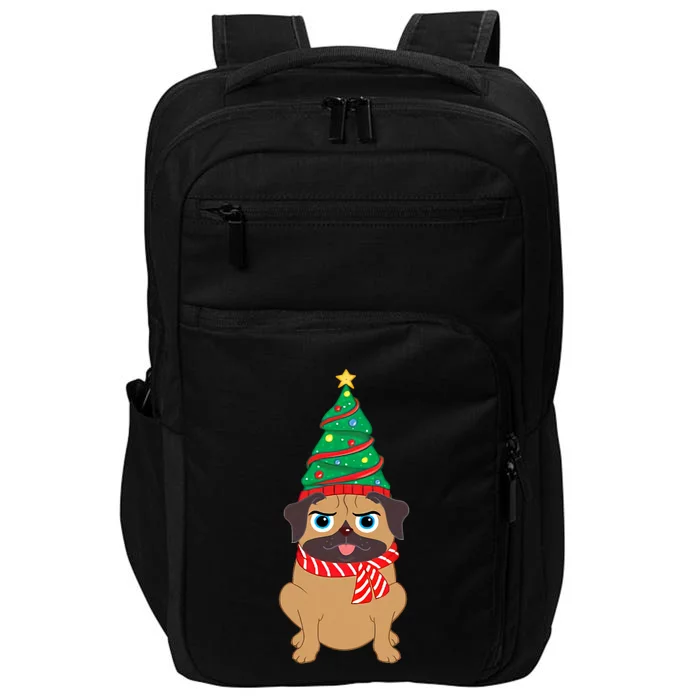 Decorated Christmas Tree Snuggle Impact Tech Backpack