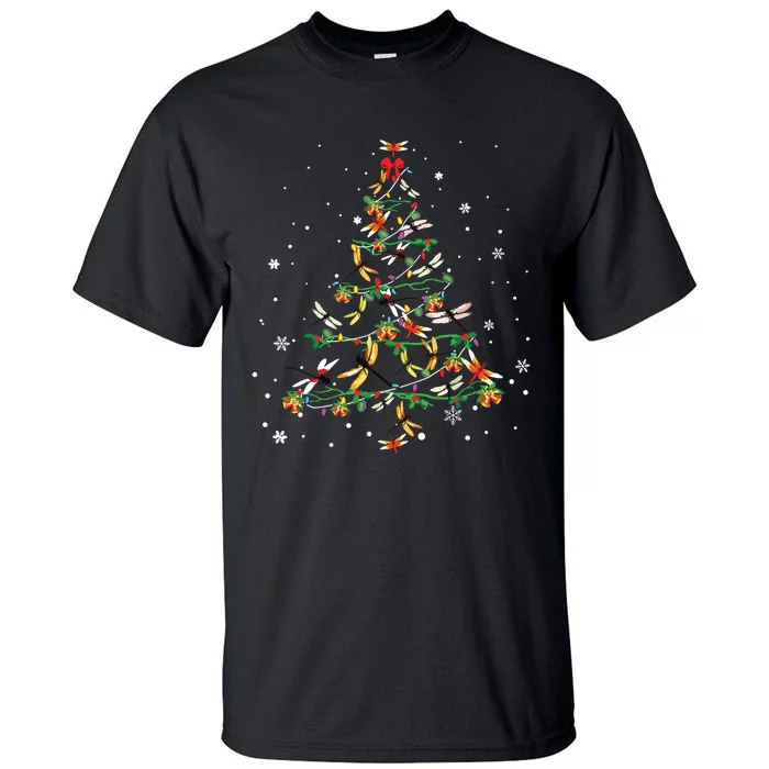 Dragonfly Christmas Tree Ornament Decor Xmas Tall T-Shirt