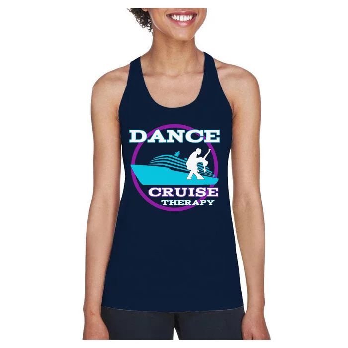 Dance Cruise Therapy Ship Women's Racerback Tank