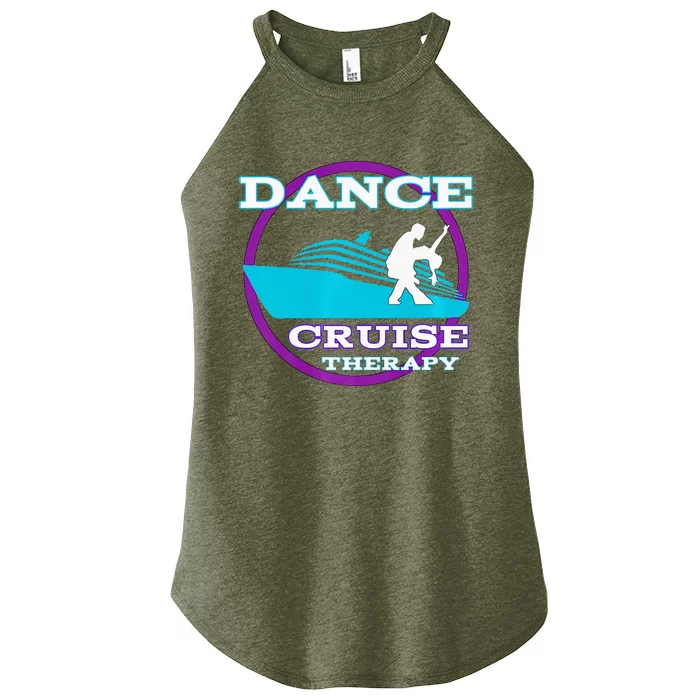 Dance Cruise Therapy Ship Women’s Perfect Tri Rocker Tank