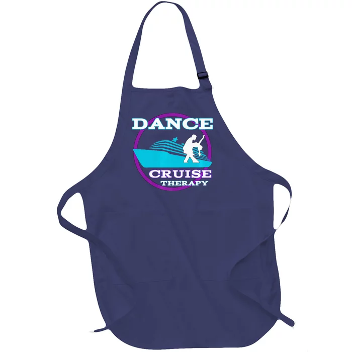 Dance Cruise Therapy Ship Full-Length Apron With Pocket