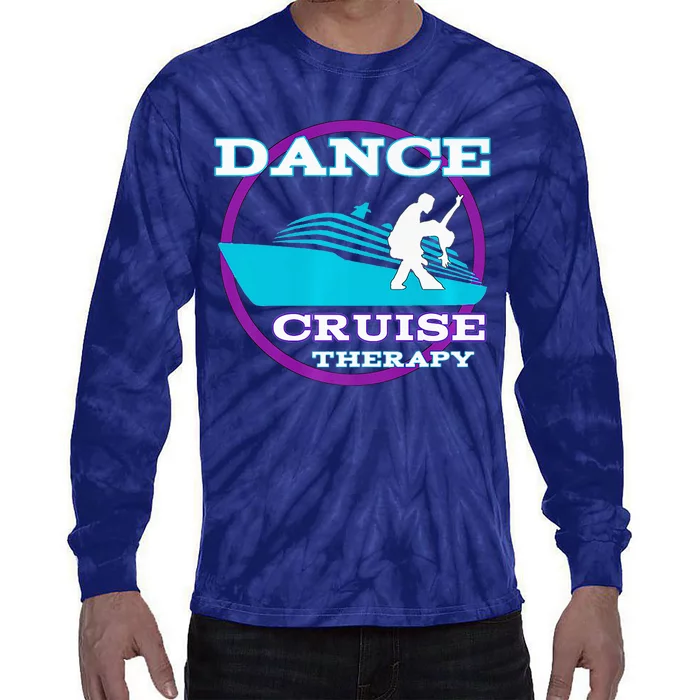 Dance Cruise Therapy Ship Tie-Dye Long Sleeve Shirt