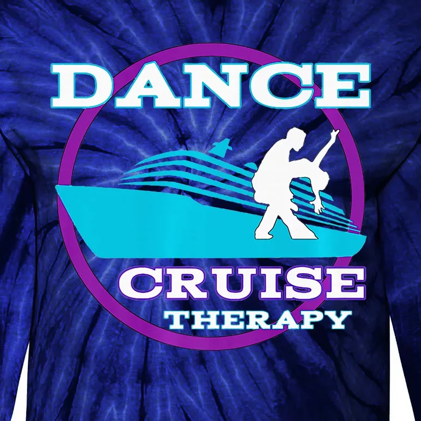 Dance Cruise Therapy Ship Tie-Dye Long Sleeve Shirt