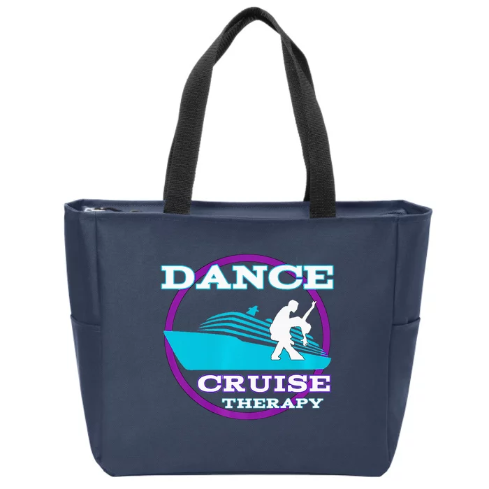 Dance Cruise Therapy Ship Zip Tote Bag