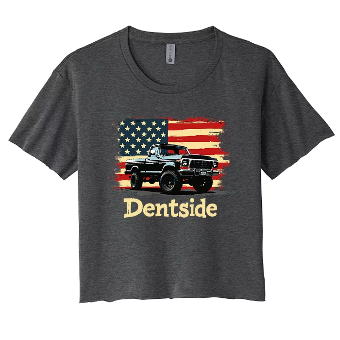 Dentside Classic Truck Dentside Women's Crop Top Tee