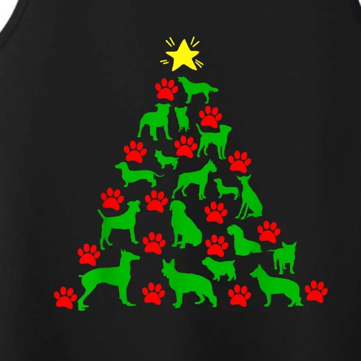 Dog Christmas Tree Dog Christmas Performance Tank