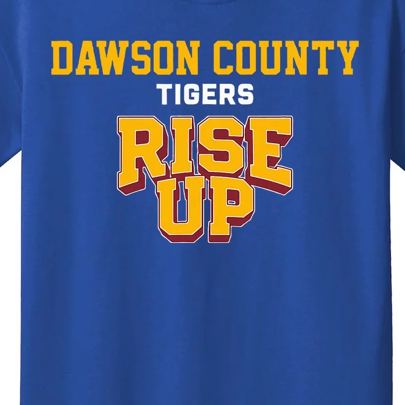 Dawson County Tigers Rise Up Hs Kids T-Shirt