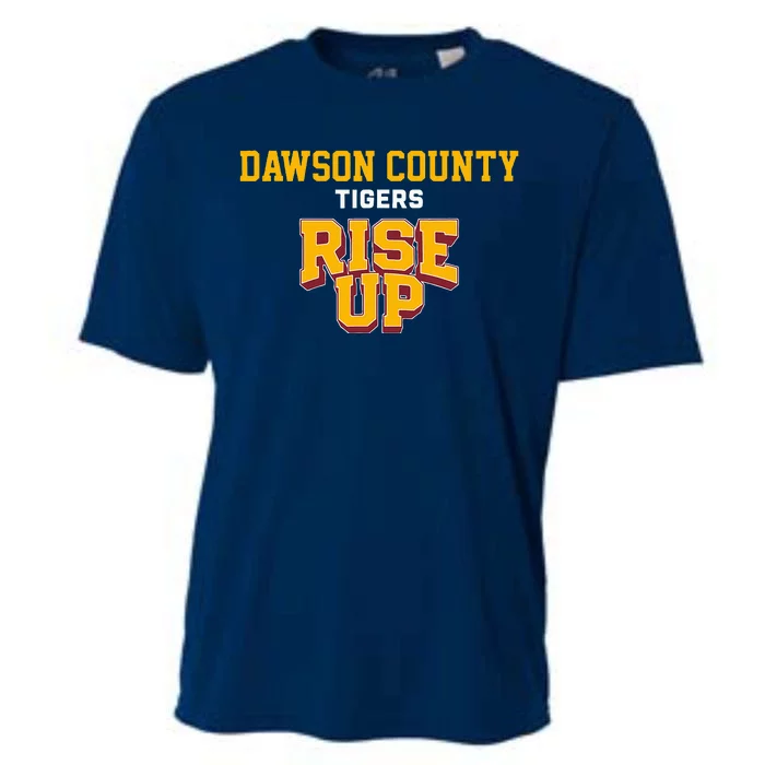 Dawson County Tigers Rise Up Hs Cooling Performance Crew T-Shirt