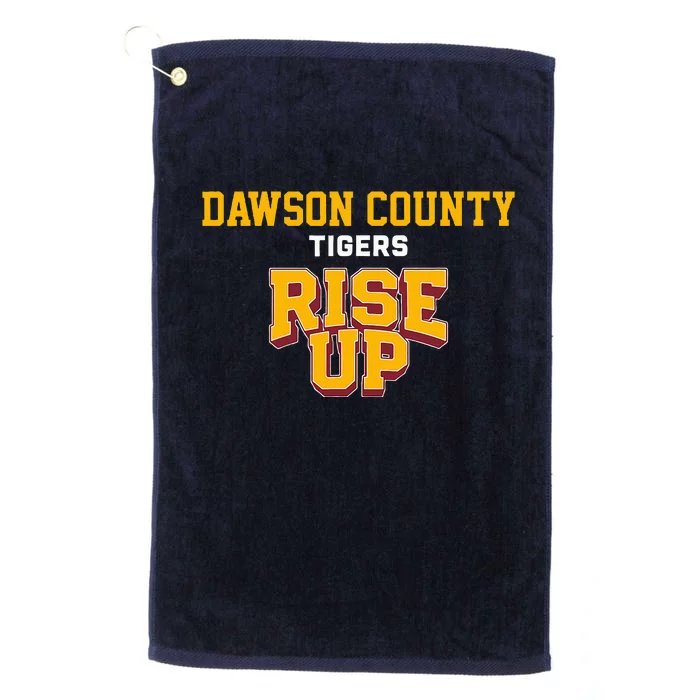 Dawson County Tigers Rise Up Hs Platinum Collection Golf Towel