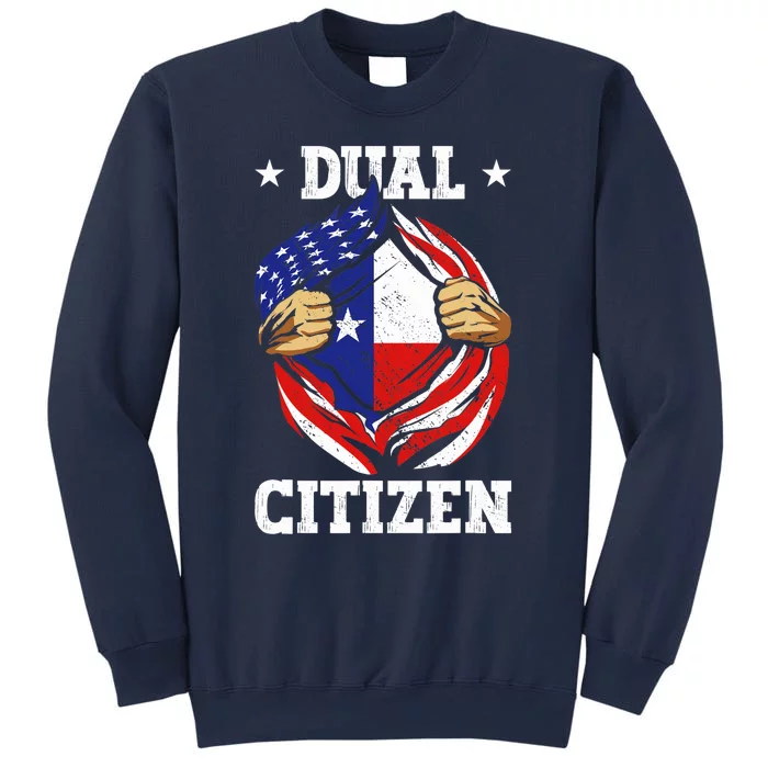 Dual Citizen Texas Pride Usa And Texas Flag Texan Sweatshirt