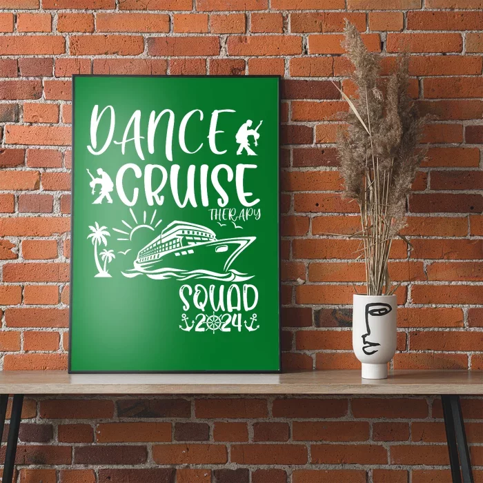 Dance Cruise Therapy Ship Squad 2024 Dancing Cruise Ship Poster