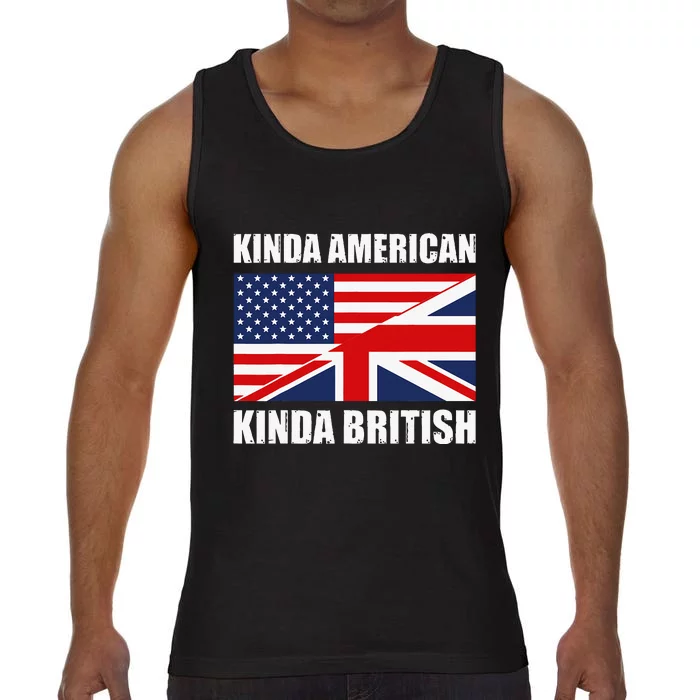 Dual Citizenship UK USA Kinda American Kinda British Comfort Colors® Tank Top