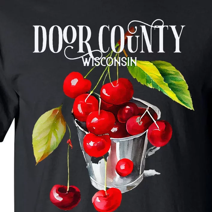 Door County Wisconsin Cherry Blossoms Festival Cherries Fest Tall T-Shirt