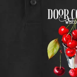 Door County Wisconsin Cherry Blossoms Festival Cherries Fest Dry Zone Grid Performance Polo