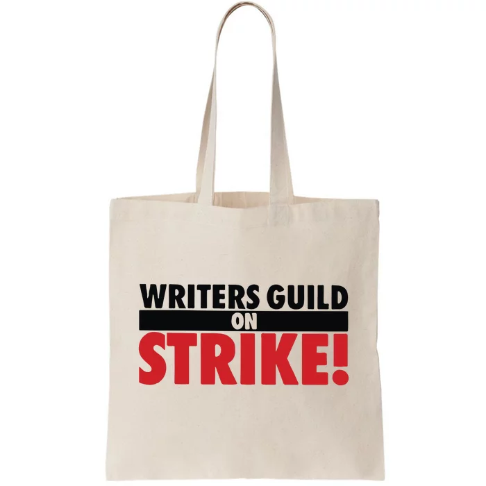 Damien Chazelle Writers Guild On Strike Tote Bag