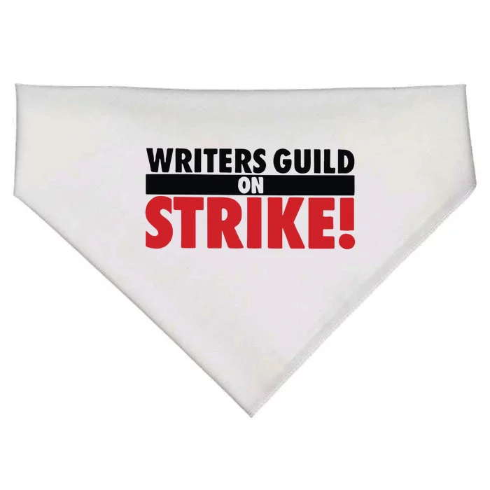 Damien Chazelle Writers Guild On Strike USA-Made Doggie Bandana