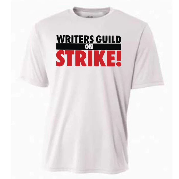 Damien Chazelle Writers Guild On Strike Cooling Performance Crew T-Shirt