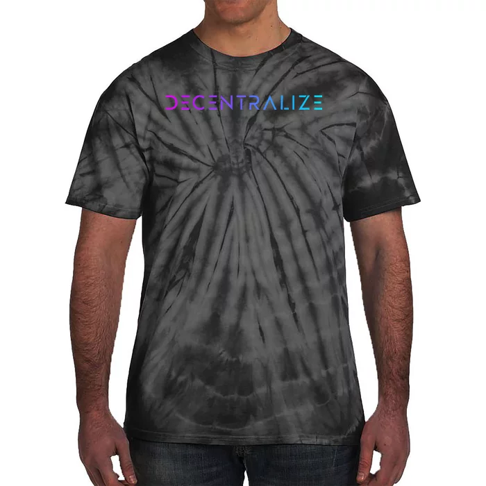 Decentralize Crypto Web3 Blockchain Tie-Dye T-Shirt