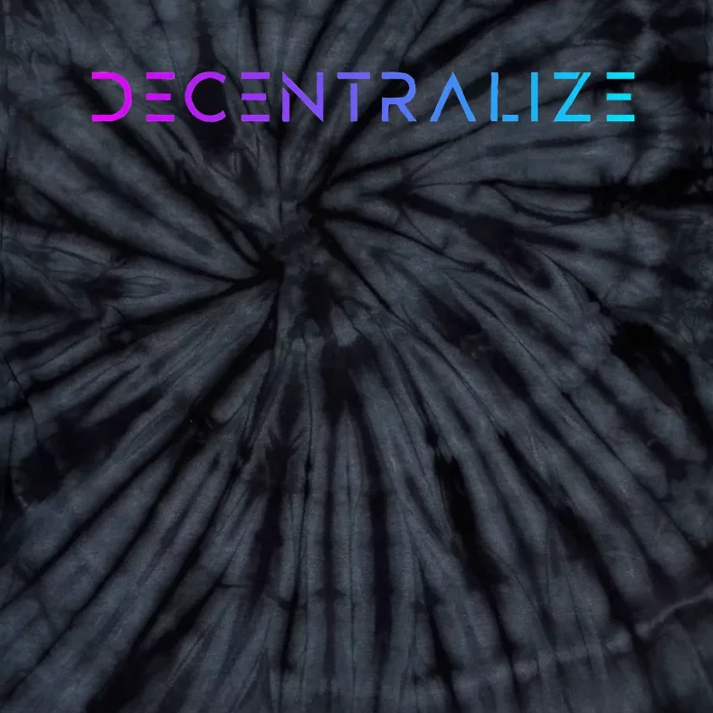 Decentralize Crypto Web3 Blockchain Tie-Dye T-Shirt