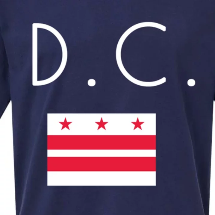 D C Washington District Of Columbia Sueded Cloud Jersey T-Shirt