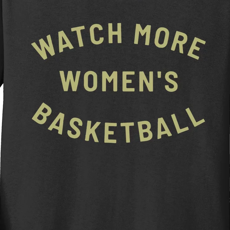 Drew Cole Watch More Women’S Basketball Kids Long Sleeve Shirt