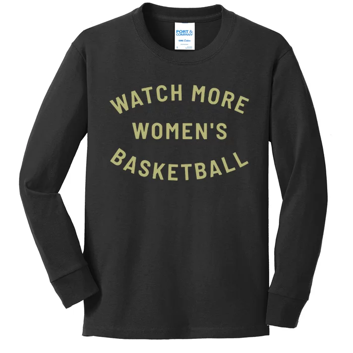 Drew Cole Watch More Women’S Basketball Kids Long Sleeve Shirt