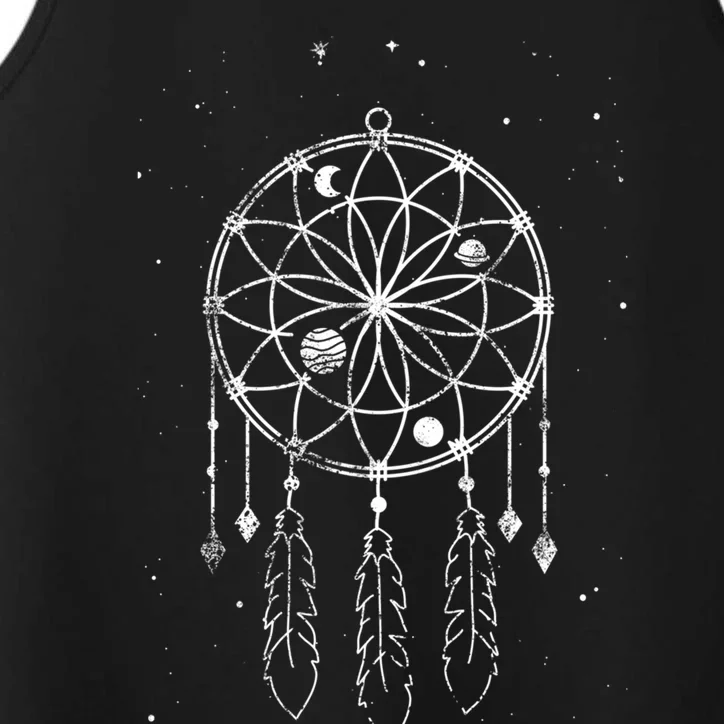 Dream Catcher Wiccan Alchemy Sun Moon Astrology Gift Funny Gift Performance Tank