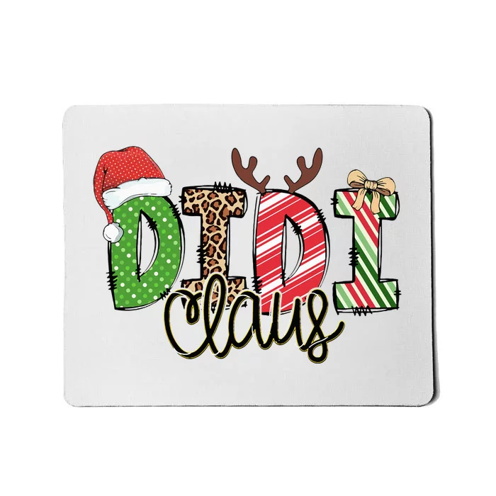 Didi Claus Xmas Happy Family New Santa Claus Christmas Mousepad