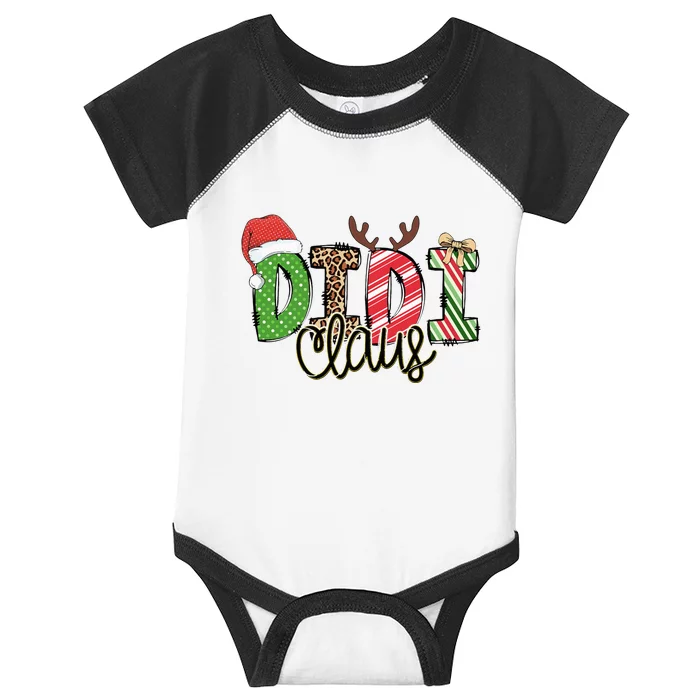 Didi Claus Xmas Happy Family New Santa Claus Christmas Infant Baby Jersey Bodysuit