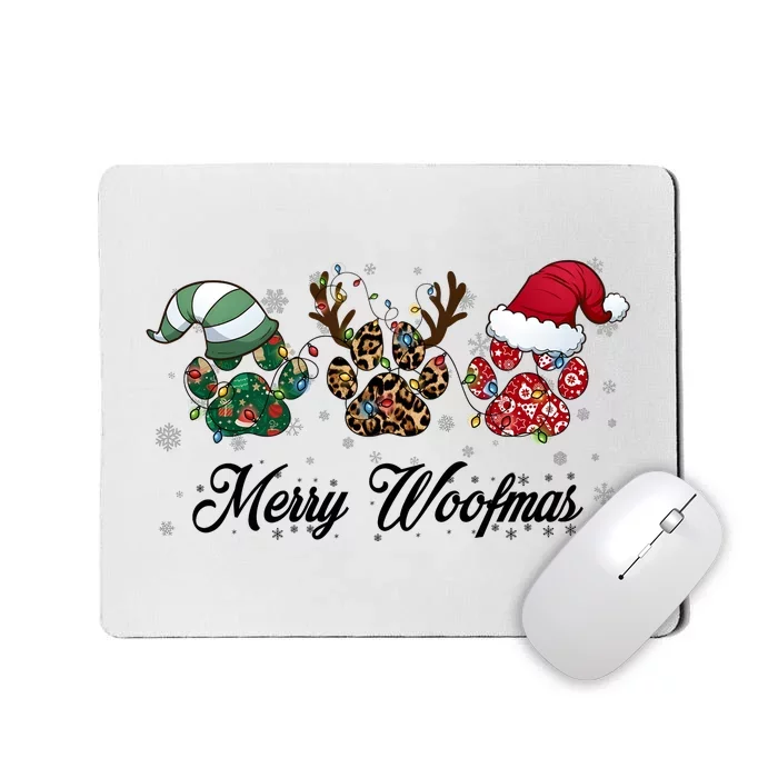 Dog Christmas Xmas Holiday Season Dog Lover Mousepad