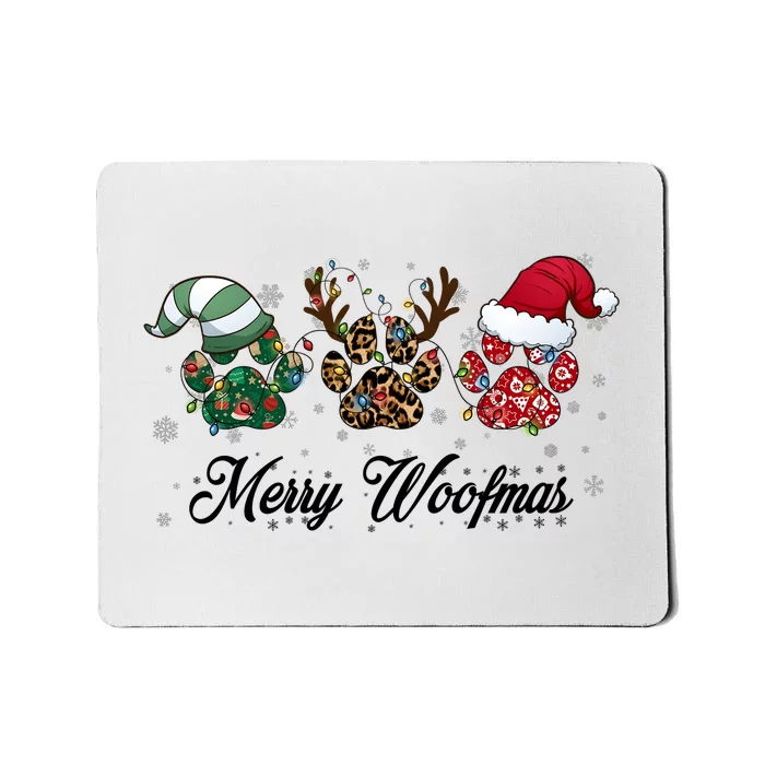 Dog Christmas Xmas Holiday Season Dog Lover Mousepad