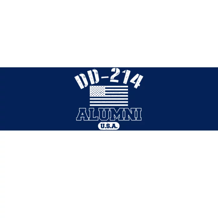 DD 214 Alumni USA Bumper Sticker