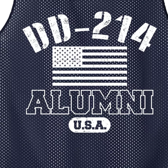 DD 214 Alumni USA Mesh Reversible Basketball Jersey Tank