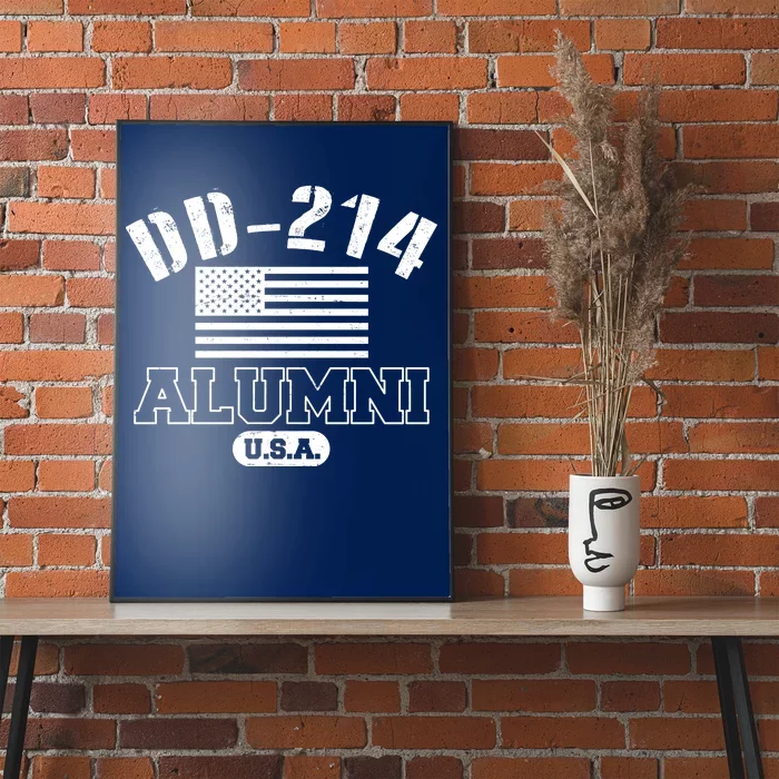 DD 214 Alumni USA Poster