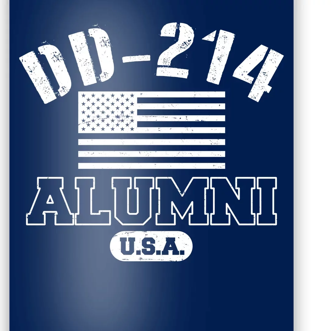 DD 214 Alumni USA Poster