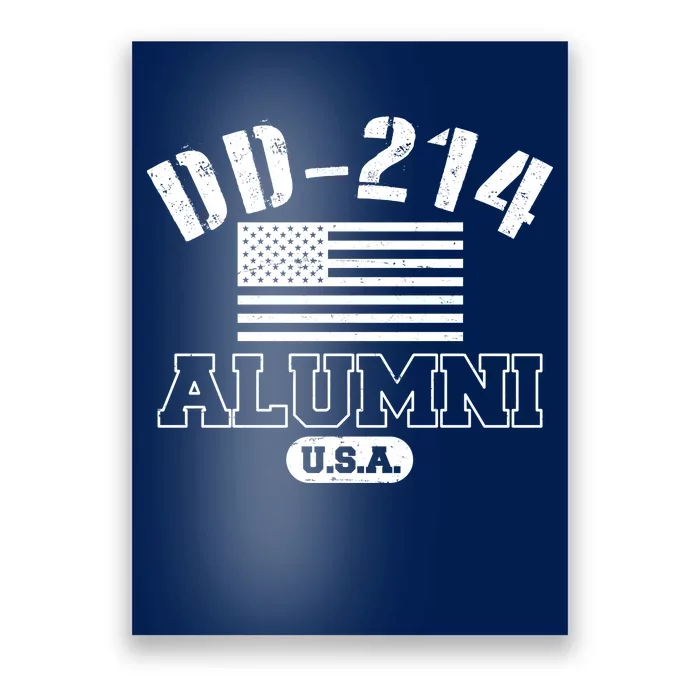 DD 214 Alumni USA Poster