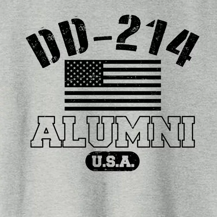 DD 214 Alumni USA Women's Crop Top Tee