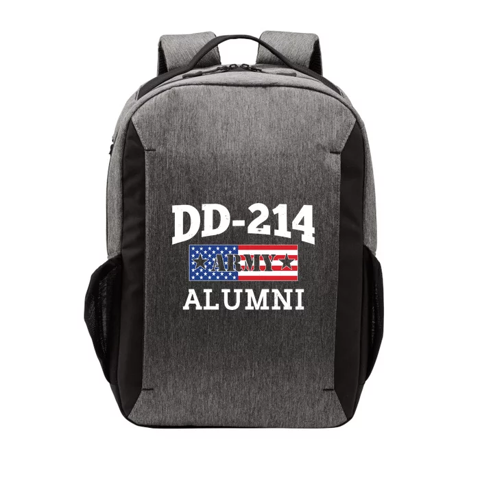 DD-214 Army Alumni US American Flag Vector Backpack