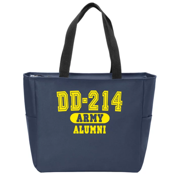 DD-214 US Army Alumni Zip Tote Bag