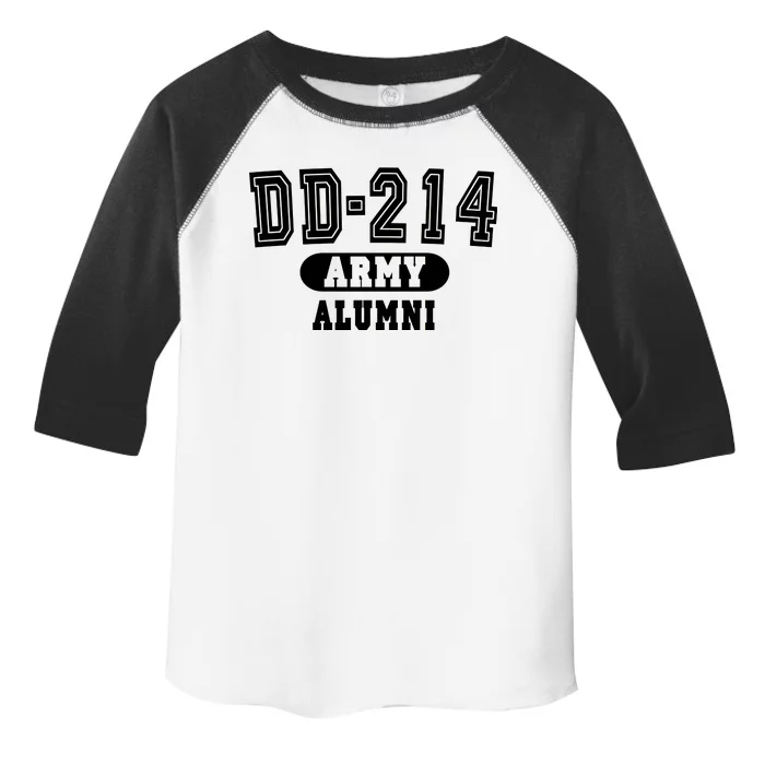 DD-214 US Army Alumni Toddler Fine Jersey T-Shirt