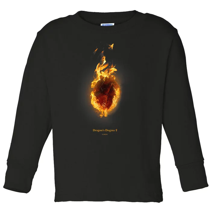 DragonS Dogma 2 Heart Toddler Long Sleeve Shirt