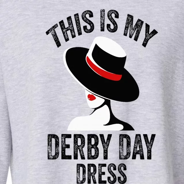 Derby Day 2024 Women This Is My Derby Day Dress Cropped Pullover Crew